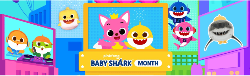 baby shark video content for kids. this channel got most subscribers for this 