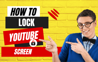 how to lock youtube screen guide